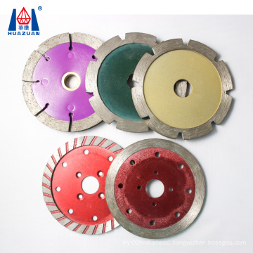 Dry/wet diamond saw blade for marble and granite cutting